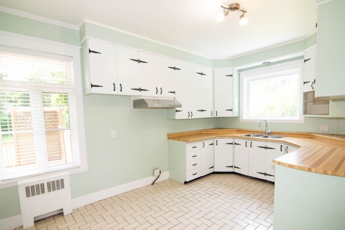 Cuisine - 530 Rue Blondeau, Saint-Pascal, QC - Indoor Photo Showing Kitchen With Double Sink