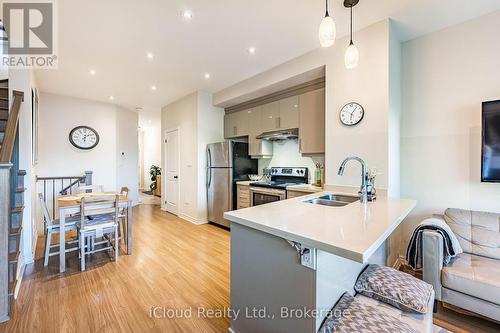 235 Mead Avenue, Hamilton, ON - Indoor Photo Showing Kitchen With Double Sink With Upgraded Kitchen