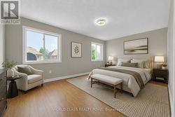 Virtually staged Master Bedroom - 