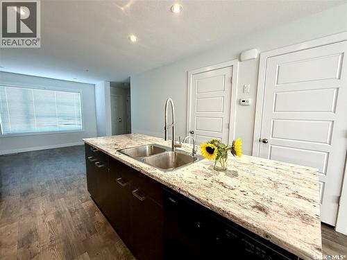 2043 Broder Street, Regina, SK - Indoor Photo Showing Kitchen With Double Sink