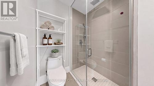 Virtually Staged Main Bathroom - Th122 - 29 Queens Quay E, Toronto, ON 