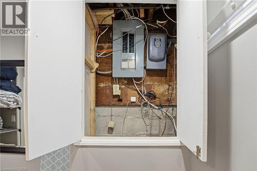 Utilities with electric panel - 473 Mohawk Road W, Hamilton, ON 