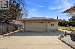 View of detached garage - 