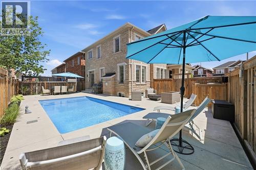 4645 Doug Wright Drive, Burlington, ON - Outdoor With In Ground Pool With Deck Patio Veranda