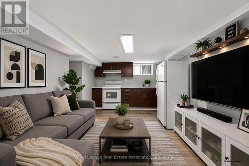 Lower Level - Virtually Staged - 1072 Orchard Road, Mississauga, ON 