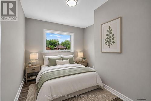 Bedroom - Virtually Staged - 1072 Orchard Road, Mississauga, ON 