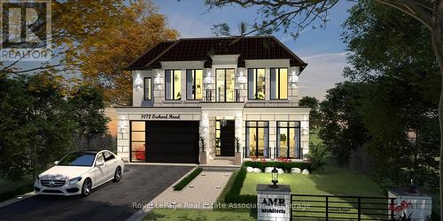 Front of House - Virtually Staged - 1072 Orchard Road, Mississauga, ON 