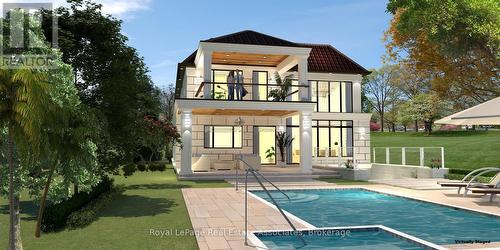 Back of House - Virtually Staged - 1072 Orchard Road, Mississauga, ON 