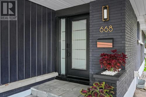 Exterior-Main Entrance - 668 Fraser Avenue, Ottawa, ON - Outdoor With Exterior