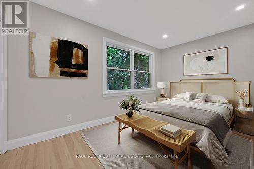 Virtually Staged-Primary Bedroom - 668 Fraser Avenue, Ottawa, ON - Indoor Photo Showing Bedroom