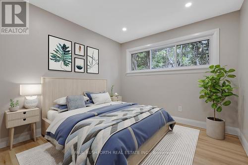 Virtually Staged-Bedroom #2 - 668 Fraser Avenue, Ottawa, ON - Indoor Photo Showing Bedroom