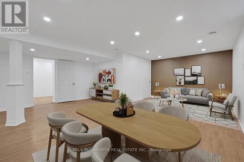 Apt #2 Virtually Staged - Living /Dining Room - 668 Fraser Avenue, Ottawa, ON - Indoor