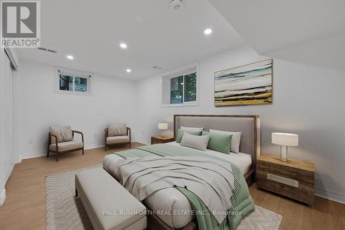 Apt #2-Vrtually Staged Bedroom #1 - 668 Fraser Avenue, Ottawa, ON - Indoor Photo Showing Bedroom