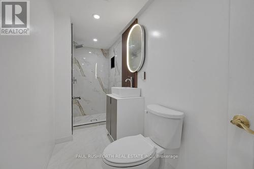 Apartment #2- 3 Piece Bathroom - 668 Fraser Avenue, Ottawa, ON - Indoor Photo Showing Laundry Room