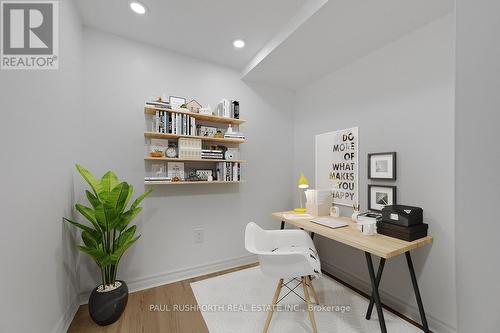 Apartment #2- Virtually staged Den - 668 Fraser Avenue, Ottawa, ON - Indoor Photo Showing Office