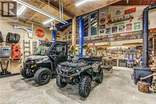 657 Windham Road 14 Road, Simcoe, ON - Indoor Photo Showing Garage