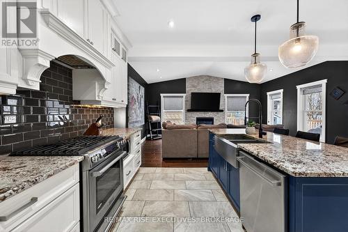 700 Stonehenge Street, Kingston (City Northwest), ON - Indoor Photo Showing Kitchen With Double Sink With Upgraded Kitchen