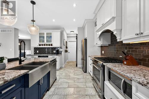700 Stonehenge Street, Kingston (City Northwest), ON - Indoor Photo Showing Kitchen With Double Sink With Upgraded Kitchen