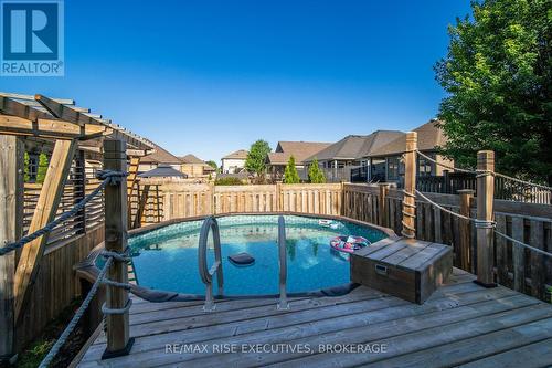 700 Stonehenge Street, Kingston (City Northwest), ON - Outdoor With Above Ground Pool