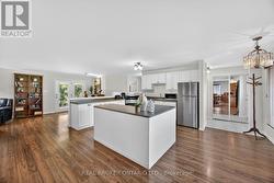 Kitchen open to family & dining room - 