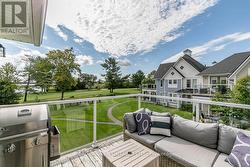 Balcony off of family room on 2nd level - 