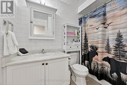 4pc bath with custom tile work - 