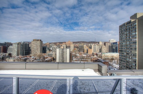 Terrasse - 417-1800 Boul. René-Lévesque O., Montréal (Ville-Marie), QC - Outdoor With View