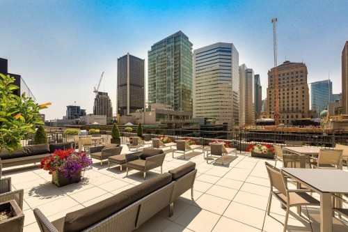 Terrasse - 709-1061 Rue St-Alexandre, Montréal (Ville-Marie), QC - Outdoor