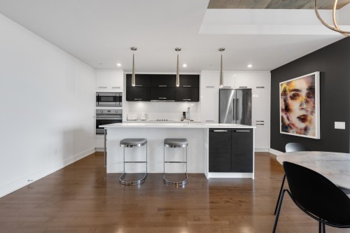 Kitchen - 404-2200 Rue Harriet-Quimby, Montréal (Saint-Laurent), QC - Indoor Photo Showing Kitchen With Upgraded Kitchen