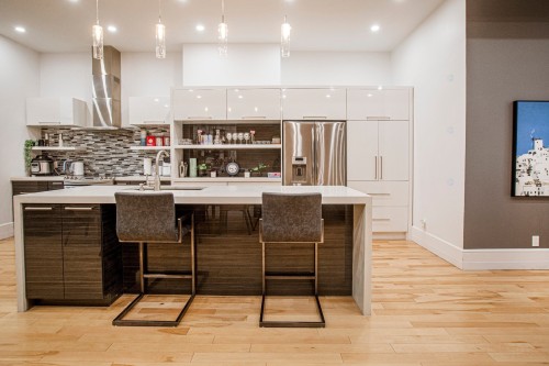 Cuisine - 1944 Rue Tupper, Montréal (Ville-Marie), QC - Indoor Photo Showing Kitchen With Upgraded Kitchen