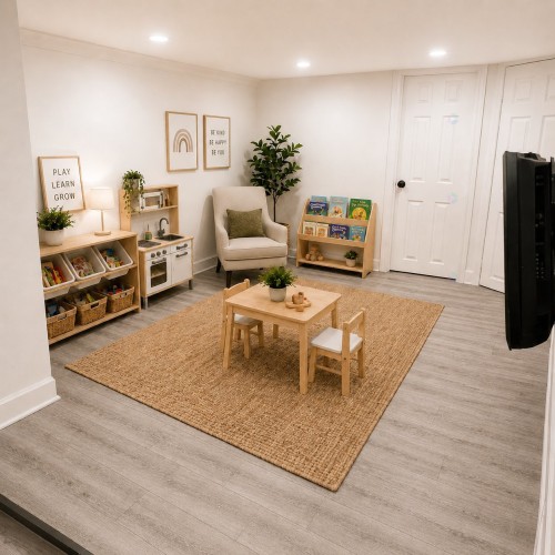 Family Room - 3183 Rue Holt, Montréal (Rosemont/La Petite-Patrie), QC - Indoor