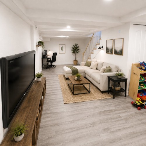 Family Room - 3183 Rue Holt, Montréal (Rosemont/La Petite-Patrie), QC - Indoor