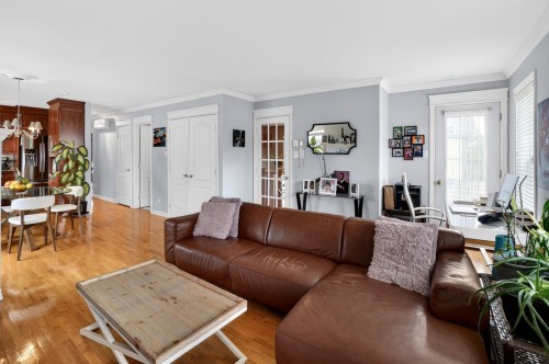 Salon - C-132 Av. Du Sablon, Bois-Des-Filion, QC - Indoor Photo Showing Living Room With Fireplace