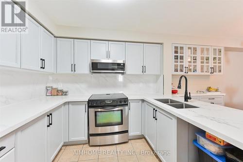 12 Boxhill Road, Markham, ON - Indoor Photo Showing Kitchen With Double Sink