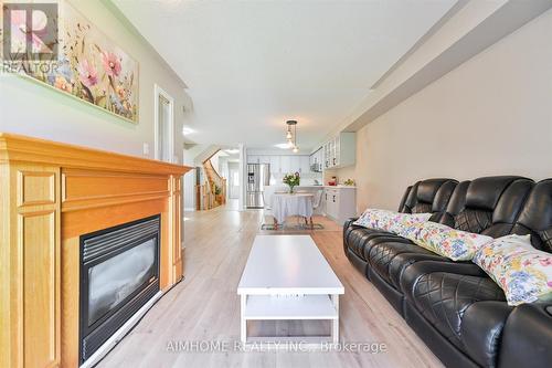 12 Boxhill Road, Markham, ON - Indoor Photo Showing Living Room With Fireplace