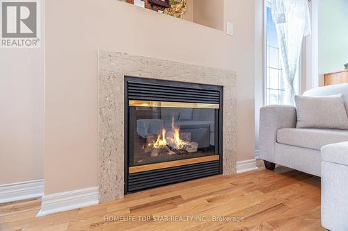 26 Delray Drive E, Markham, ON - Indoor Photo Showing Living Room With Fireplace