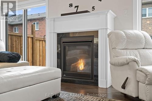 46 Dolobram Trail, Brampton, ON - Indoor With Fireplace