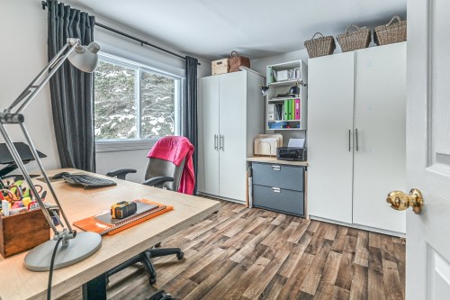 Bedroom - 135 Ch. Bisson N., Amherst, QC - Indoor Photo Showing Office