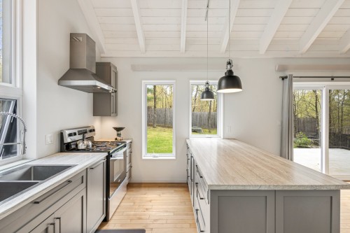 Kitchen - 2648 Rue De Champlain, Dunham, QC - Indoor Photo Showing Kitchen With Double Sink