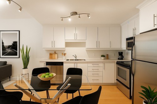 Kitchen - 204-1455 Rue Towers, Montréal (Ville-Marie), QC - Indoor