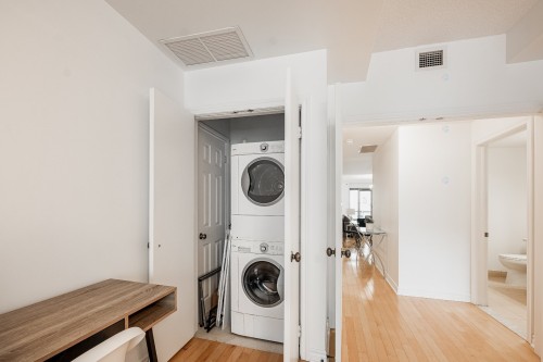 Laundry - 204-1455 Rue Towers, Montréal (Ville-Marie), QC - Indoor Photo Showing Laundry Room