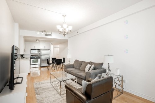 Living Room - 204-1455 Rue Towers, Montréal (Ville-Marie), QC - Indoor Photo Showing Living Room