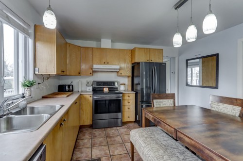 Cuisine - 1010 Rue Richer, Saint-Jérôme, QC - Indoor Photo Showing Kitchen With Double Sink