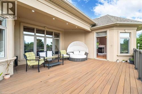 TRX Deck - 86 Canters Close, Kitchener, ON - Outdoor With Deck Patio Veranda With Exterior