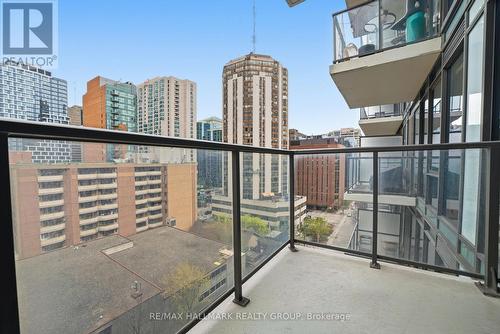 1009 - 224 Lyon Street N, Ottawa, ON - Outdoor With Balcony