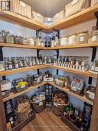 Walk in pantry w tons of storage - 