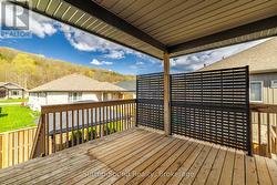 Big deck with privacy wall - 