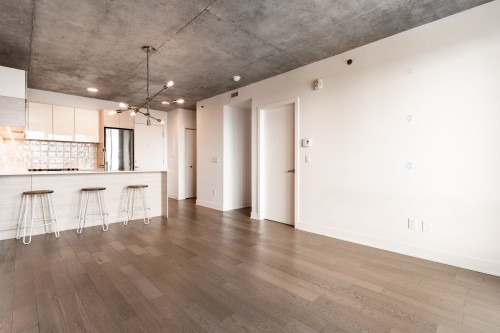 Dining Room - 1107-1375 Rue Des Bassins, Montréal (Le Sud-Ouest), QC - Indoor Photo Showing Kitchen With Upgraded Kitchen