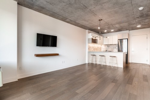 Living Room - 1107-1375 Rue Des Bassins, Montréal (Le Sud-Ouest), QC - Indoor Photo Showing Kitchen