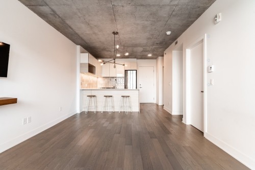 Living Room - 1107-1375 Rue Des Bassins, Montréal (Le Sud-Ouest), QC - Indoor Photo Showing Kitchen